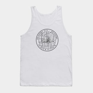 Oklahoma City Map Tank Top